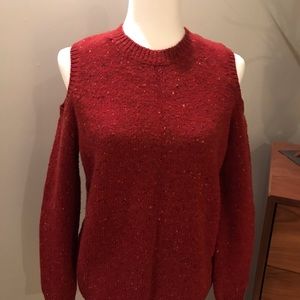 REBECCA MINKOFF Cold shoulder sweater.Rebecca Minkoff.